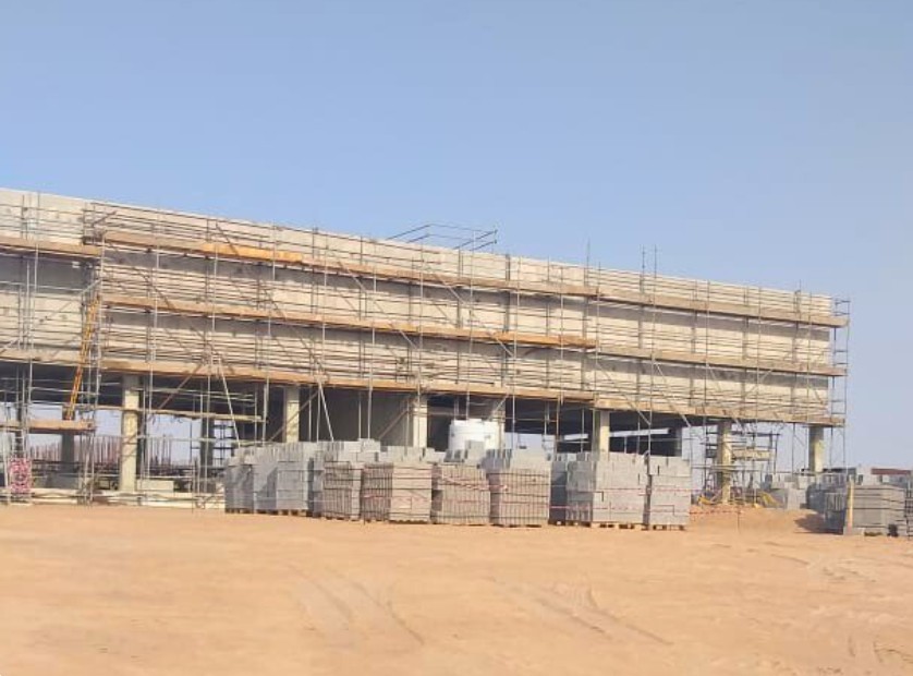 مشاريع البنى التحتية